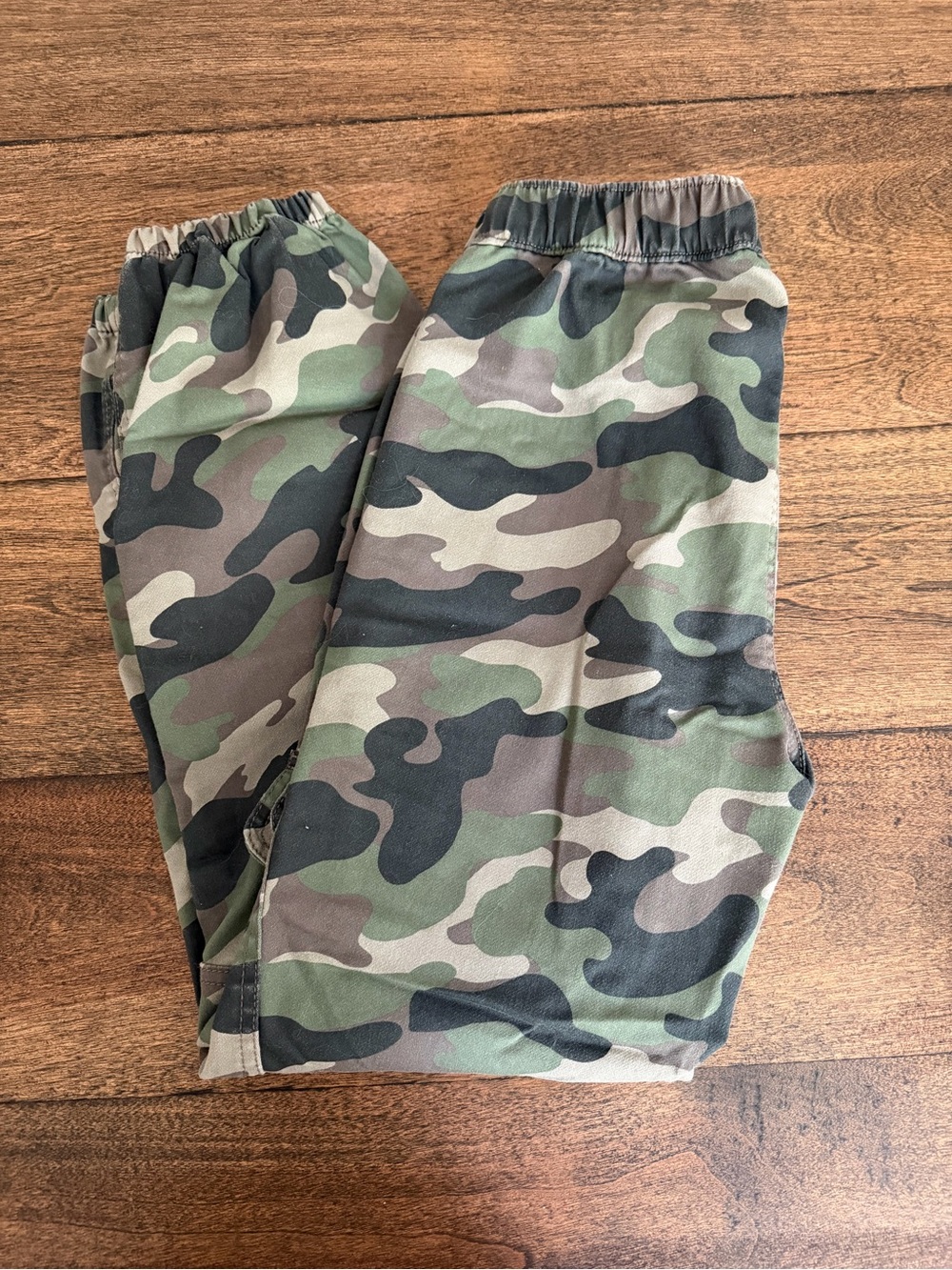 Women’s Camo Cargo Pants - Green Camouflage Size xxs (0)